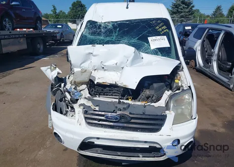 2013 Ford Transit Connect Xlt z USA, uszkodzony, nr VIN NM0LS7BN4DT131040